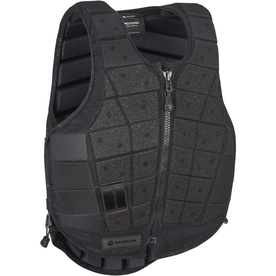 2026 Racesafe Unisex Motion 3.0 Body Protector MCAX - Black